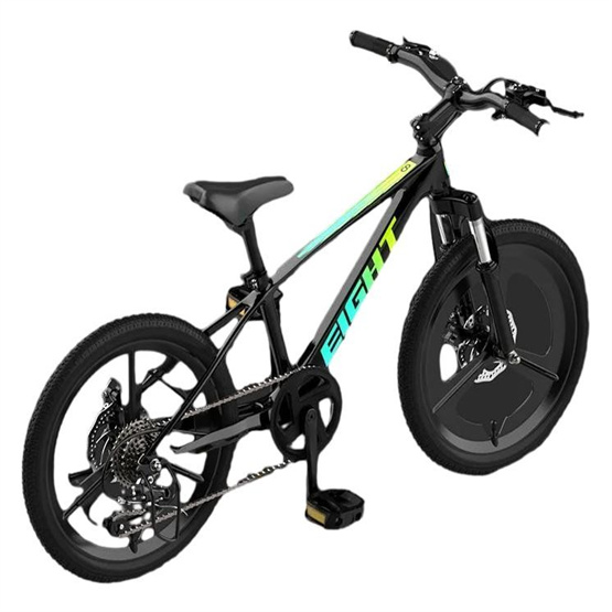 High quality ultralight magnesium alloy frame variable speed shock-absorbing front fork children's mountain bike